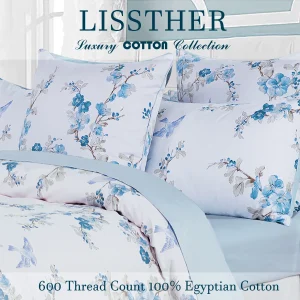 3-Piece Egyptian Cotton Duvet Set