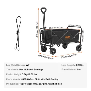 SucceBuy Collapsible All-Terrain Wagon